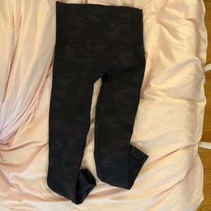 Black Camo Spanx  7/8 Leggings